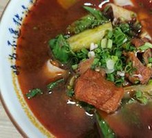 Pork Rib Knife-Sliced Noodles