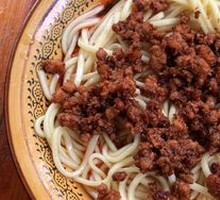 Vegetarian Pepper Sauce Noodles