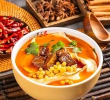 Beef Noodles with Beef Topping