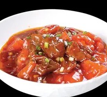 Tomato Beef Rice Bowl