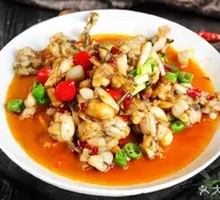 Spicy Frog Legs in Dry Pot