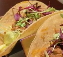 Smoked Bamboo Shoot Beef Taco