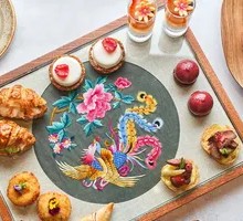 High-Altitude Couple's Afternoon Tea