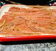 Crispy Beef Tongue with Green Onion and Spicy Sichuan Sauce