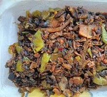 Salted Vegetable Stir-fried Pork