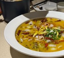 Spicy Sour Fish in Golden Soup