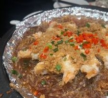 Garlic Shrimp with Rice Noodles