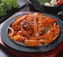 Korean Spicy Squid Stir-Fry