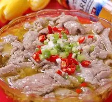 Sour Soup Beef Strips