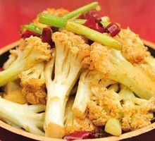 Fresh Braised Organic Cauliflower