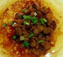 Minced Pork Steamed Egg