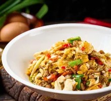 Grandmother's Vegetable Stir-Fried with Soft Egg