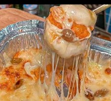 Cheese Baked Sweet Potato