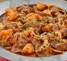 Beef and Shrimp Dumpling Pot