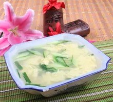 Cucumber Egg Soup