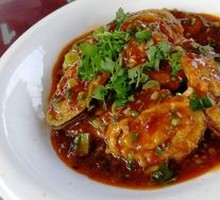 Fish-Flavored Eggplant Patties