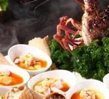 Dragon Soaring Across the Seas