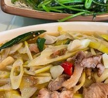 Bamboo Shoots with Pork Slices