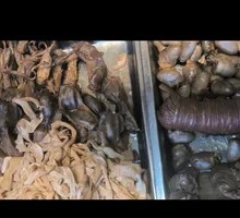 Tripe from the stomach of cattle