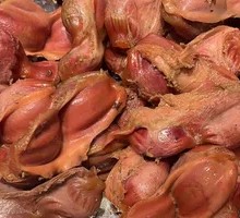 Tripe from the stomach of cattle