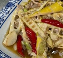 Bamboo Shoots with Pork Slices