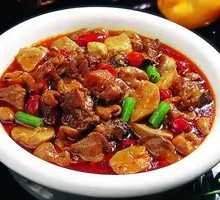 Spicy Pork Intestines Chicken