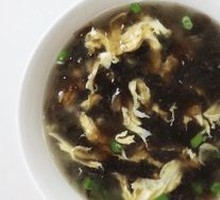 Seaweed and Egg Soup