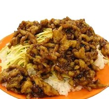 Sauce Pork Noodles with Rice