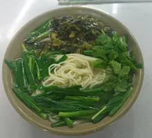 Mutton Soup with Pickled Cabbage and Rice Noodles