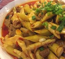 Braised Beef with Fresh Bamboo Shoots