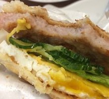 Meat and Egg Toast