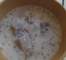 Taro Milk Sago Dessert