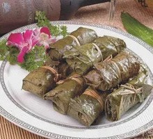 Bamboo Leaf Cake