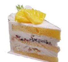 Fresh Coconut Pineapple Cubes