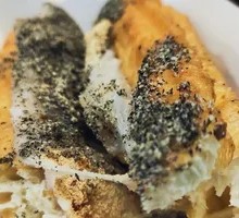 Sesame Oil Stick Wrapped Glutinous Rice Cake