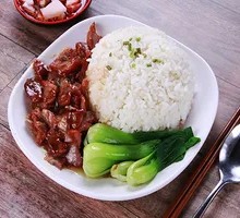 Chef's Recommended Big Knife Braised Pork Rice with Soup