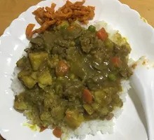 Thai Curry Beef Rice