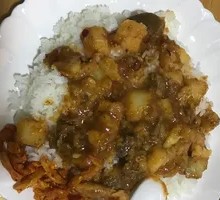 Beef and Potato Rice Bowl