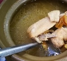 Chicken Soup with Matsutake Mushrooms