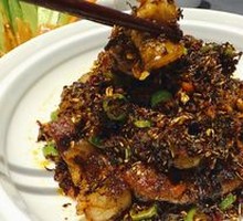 Salted Vegetable Stir-fried Pork