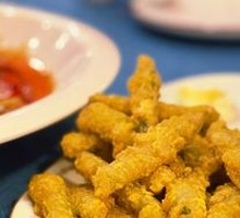 Egg Yolk Stir-fried Green Beans