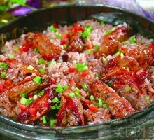 Stuffed Chicken Wings with Sticky Rice