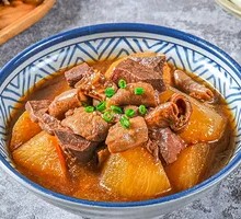 Beef Offal Stewed with Radish