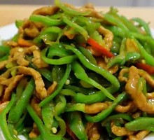Green Pepper Shredded Pork