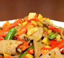 Sichuan-style Pickled Pepper Pork Liver