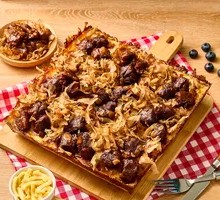 American Pork Ribs Pizza