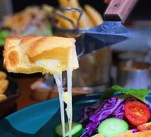 Durian Cheese Pizza Dumplings