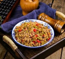 Green Bean and Minced Pork Rice