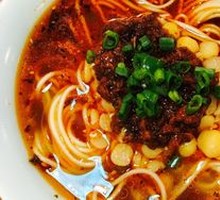 Clear Soup with Pea and Noodles