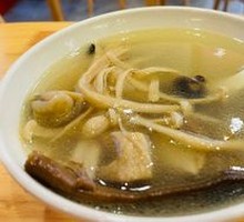 Wild Mushroom Chicken Soup